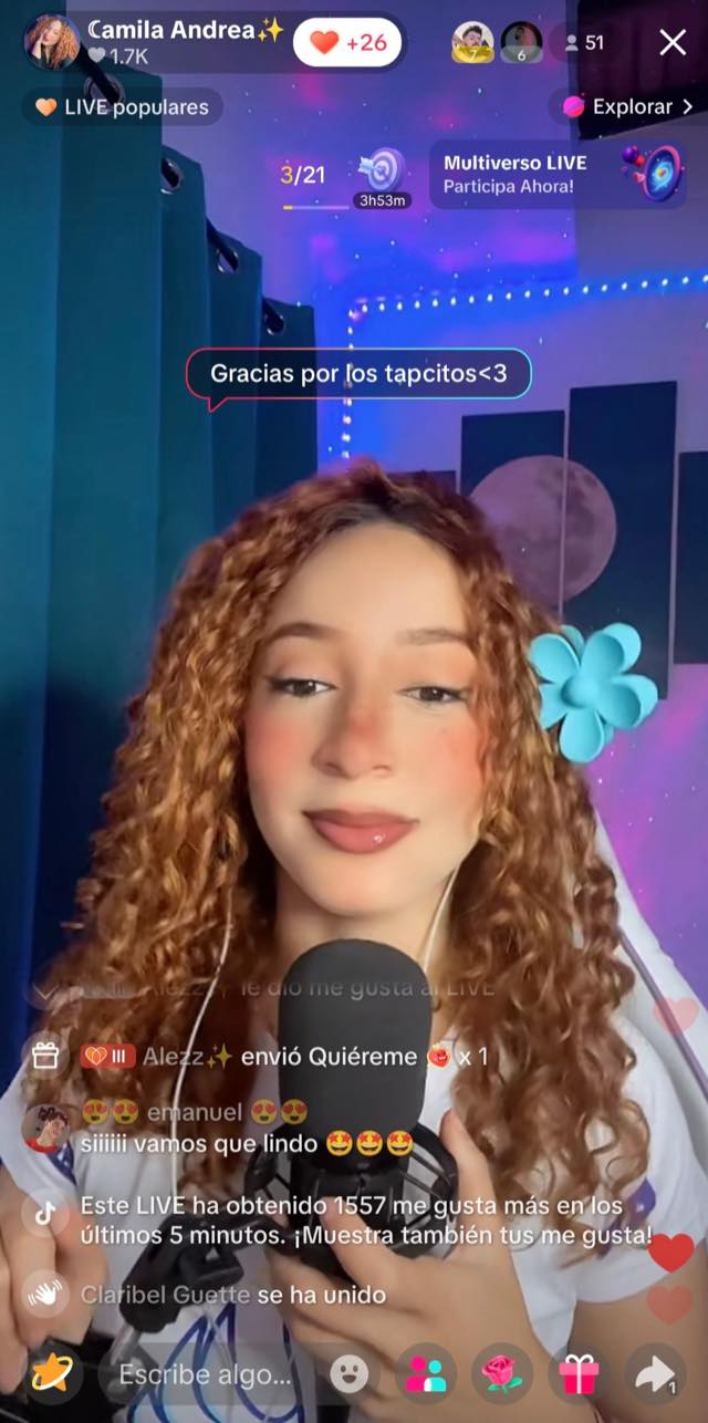 Creadora CYGNUZ de conversaciones en LIVE